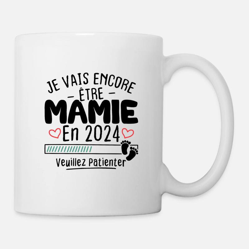 Je Vais Encore être Mamie En 2024 - Mug blanc - blanc