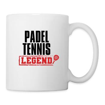 Padel Tennis Paddel Padelball Padeln Padeltennis - Tasse - Weiß - Rechts
