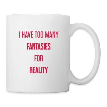 Fantasmes pour la réalité - C’est là que la magie est créée! - Mug blanc - blanc - Droite