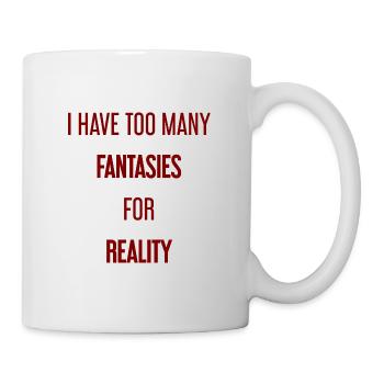 Fantasmes pour la réalité - C’est là que la magie est créée! - Mug blanc - blanc - Droite