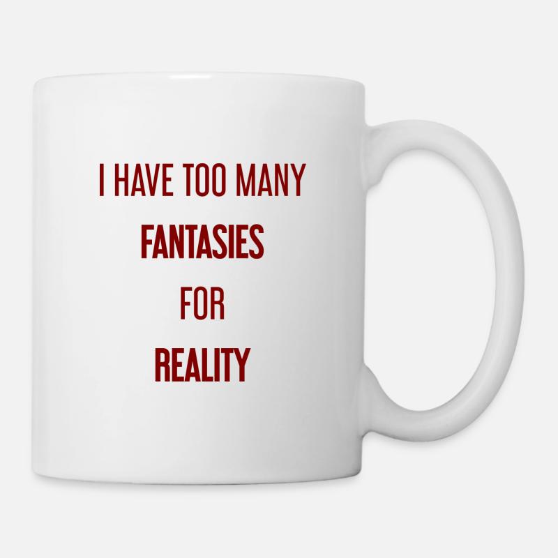 Fantasies for reality - This is where magic is created! - Mug - white