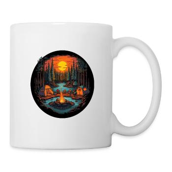 Cozy Campfire16 - Tasse - Weiß - Rechts