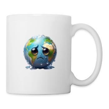 Weeping sad earth - Mug - white - Right