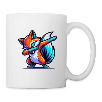 renard, animaux, forêt, renard roux, nature sauvage - Mug blanc - blanc - Droite
