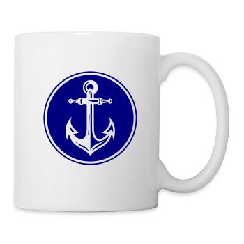 Anchor Icon - Mug - white - Right