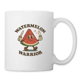Wassermelonen-Krieger - Tasse - Weiß - Rechts