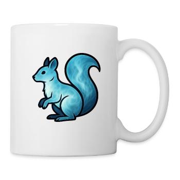 Soul Animal and Guardian Being: Squirrel - Mug - white - Right