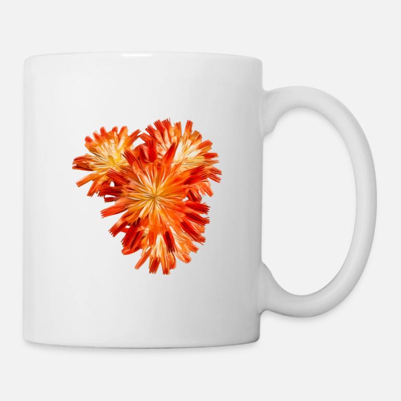 Blüten - Tasse - Weiß