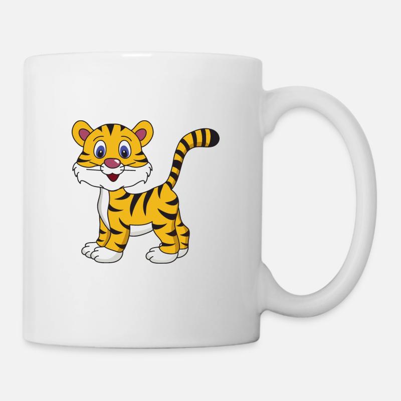 tigre - Mug blanc - blanc