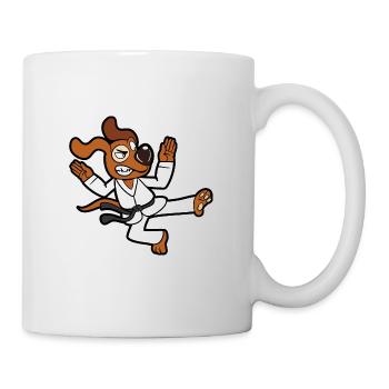 karaté - Mug blanc - blanc - Droite