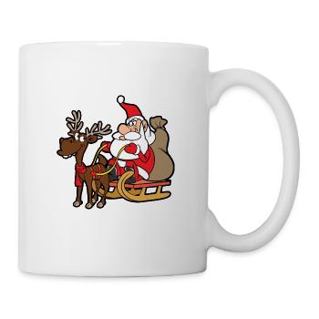 Weihnachten - Tasse - Weiß - Rechts