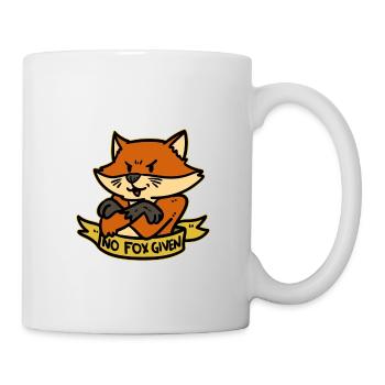 Fox Animal Zoo Wild Animal Fur Wilderness Gift Idea - Mug - white - Right