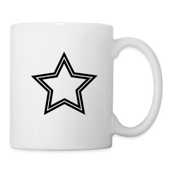 Stern - Tasse - Weiß - Rechts