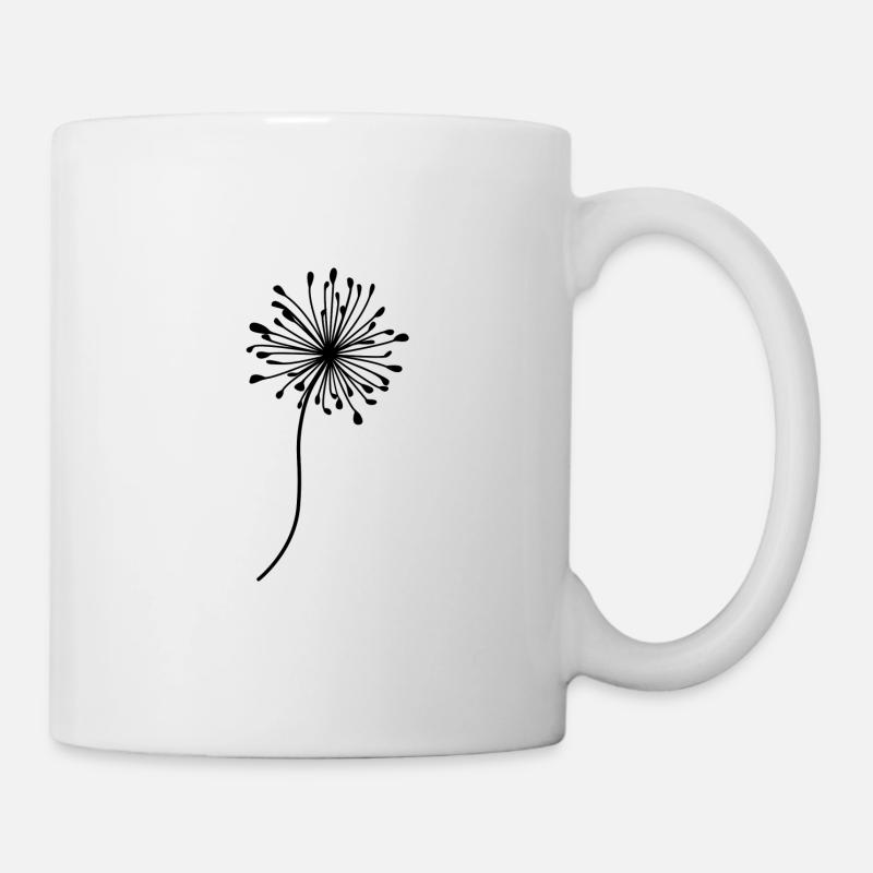 Pusteblume - Tasse - Weiß