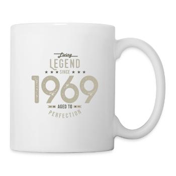 LIVING legend since 1969 52nd anniversary gift - Mug - white - Right