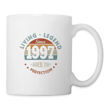 legende né en 1997 cadeau anniversaire 24 ans - Mug blanc - blanc - Droite