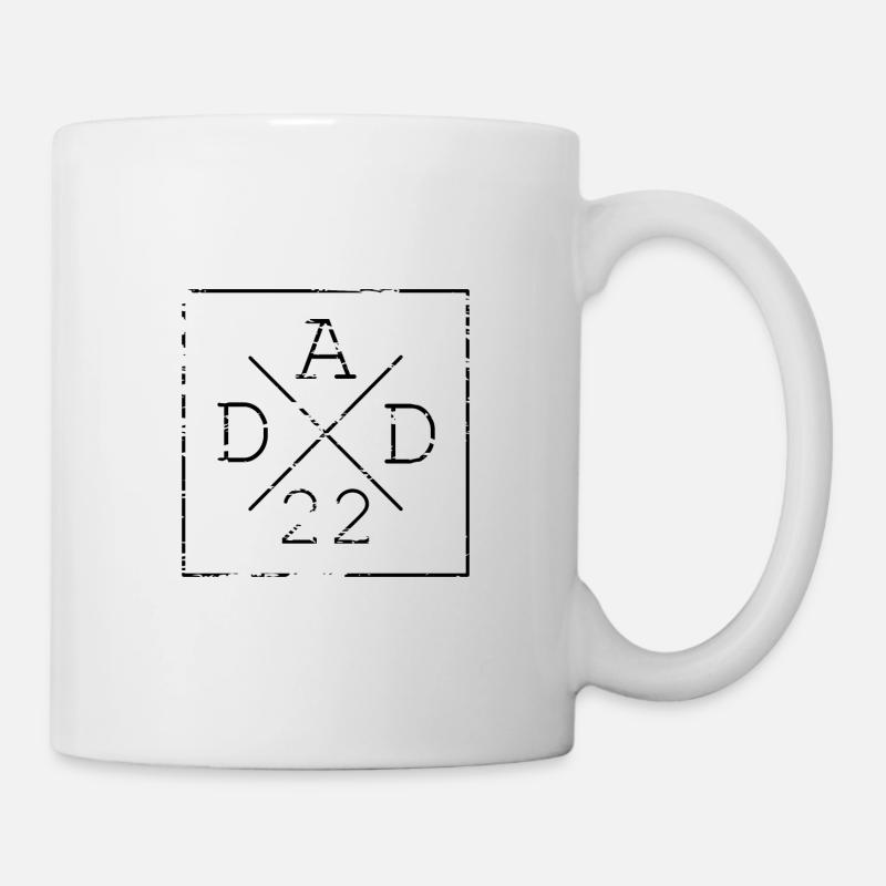 papa dad vatertag geschenkidee 22 2022 - Tasse - Weiß