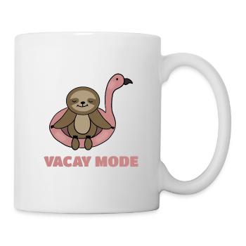 Sloth Lover, Vacay Mode, Travel - Mug - white - Right