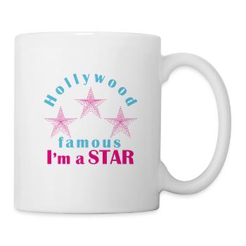 Hollywood star - Mug - white - Right