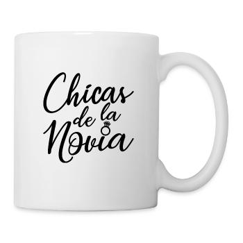 Chicas de la Novia Bridesmaid Team Bride Wedding - Mug - white - Right