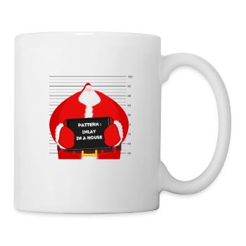 Santa claus is a thug - Mug - white - Right