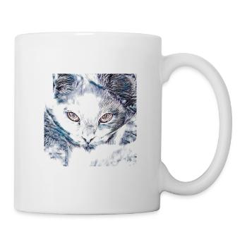 BAKENEKO - Mug - white - Right