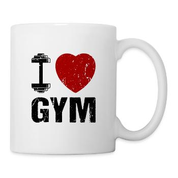 I love Gym Gym Sports - Mug - white - Right