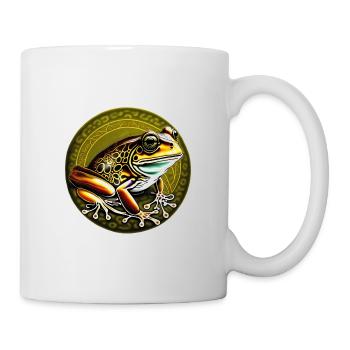 Frosch - Tasse - Weiß - Rechts