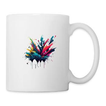 Farbenspiel der Seele - Tasse - Weiß - Rechts