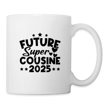 Future super cousine 2025 - Mug blanc - blanc - Droite