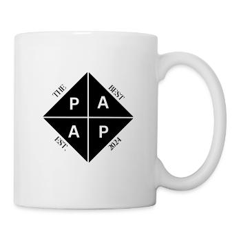 frisch gewordener PAPA in 2024 Geschenkidee - Tasse - Weiß - Rechts