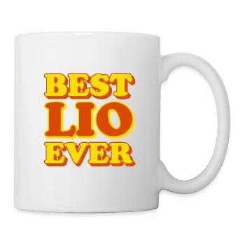 Funny gift with first name Lio - Mug - white - Right