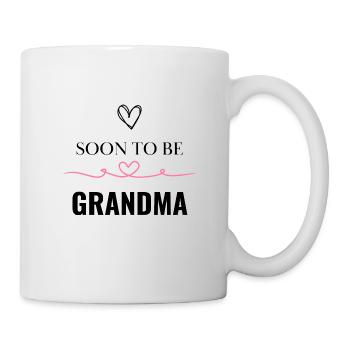 Bald Oma - Tasse - Weiß - Rechts