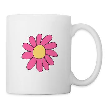 Flower Pink Icon - Mug - white - Right
