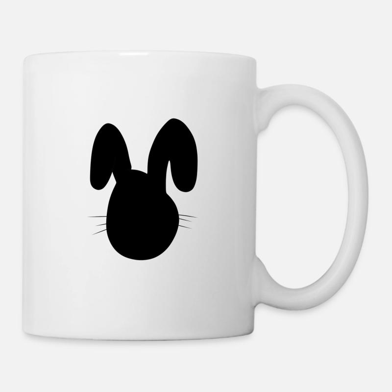 Hase Tier Symbol Tiere - Tasse - Weiß