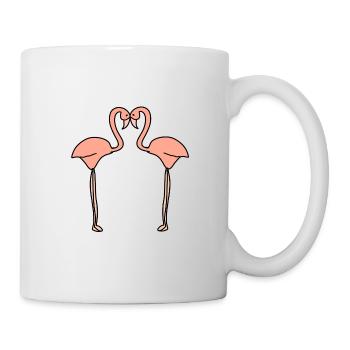 Flamingo Animal Symbol Pink Animals - Mug - white - Right