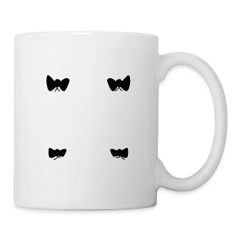 schleifen schleife muster formen symbol - Tasse - Weiß - Rechts