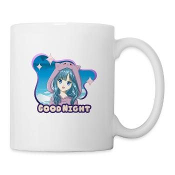 Anime | Good Night - Tasse - Weiß - Rechts