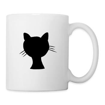 Cat Animal Icon Head Pet Animals - Mug - white - Right