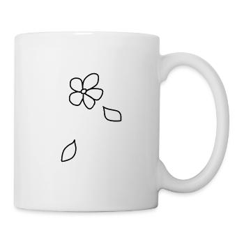 Fleur, Plante, Symbole, Nature, Feuille - Mug blanc - blanc - Droite