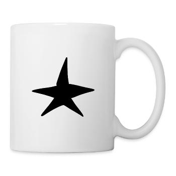 stern symbol form nacht - Tasse - Weiß - Rechts