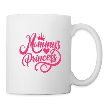 Mama´s Prinzessin! - Tasse - Weiß - Rechts