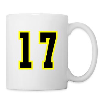 17 Number Leotard - Mug - white - Right