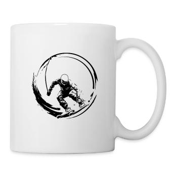 Skiing Skiing Man - Mug - white - Right
