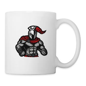 Spartan Muscles Fitness Gladiator - Mug - white - Right
