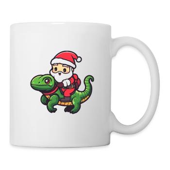 Chameleon Santa Claus - Mug - white - Right