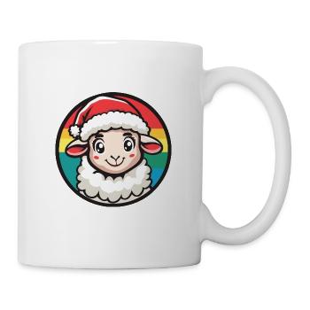 Noël Mouton Noël - Mug blanc - blanc - Droite