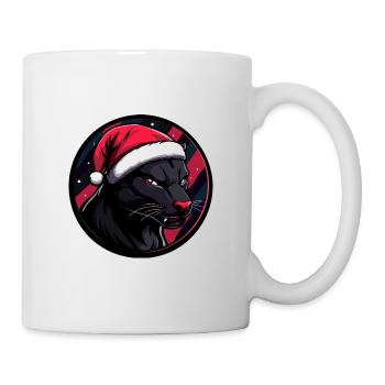 Noël Panther Noël - Mug blanc - blanc - Droite