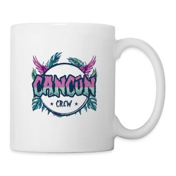 Cancun Crew Bunt - Tasse - Weiß - Rechts