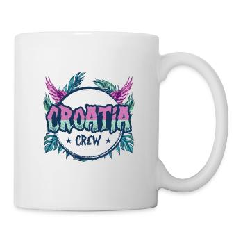 Croatia Crew Colorful - Mug - white - Right